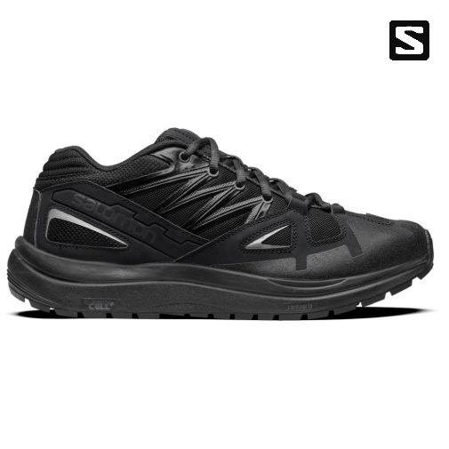 Black Salomon Odyssey 1 Advanced Men's Hiking Shoes | IE GR1542